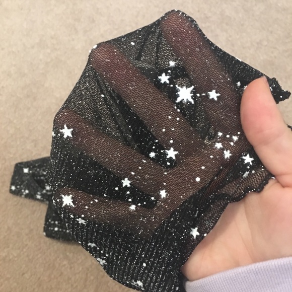 Mesh turtleneck star long sleeve - Picture 4 of 4